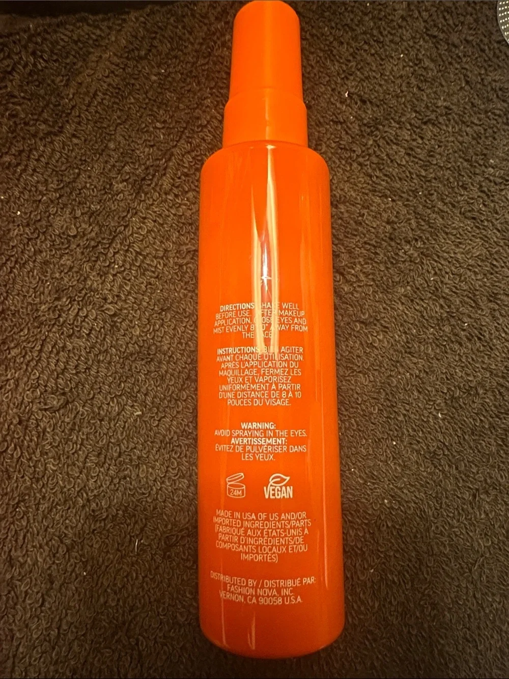 NWT Maven Beauty Rose Water Setting Spray